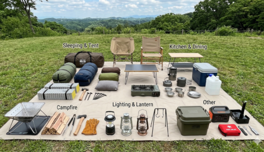 ソロキャンプ道具【初心者向け】失敗しない選び方と必需品リスト
